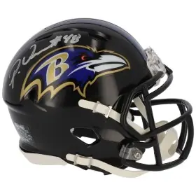 Patrick Queen Baltimore Ravens Autograferet Riddell Speed Mini Hjelm