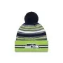 Seattle Seahawks New Era NFL Sideline 2021 On Field Sportstickad Mössa