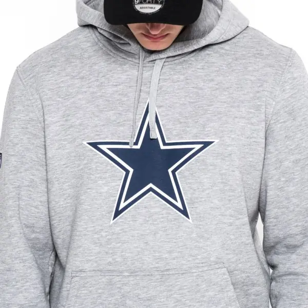 Dallas Cowboys New Era Hold Logo Hættetrøje