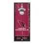 Letrero Abrebotellas de los Arizona Cardinals 5" x 11"