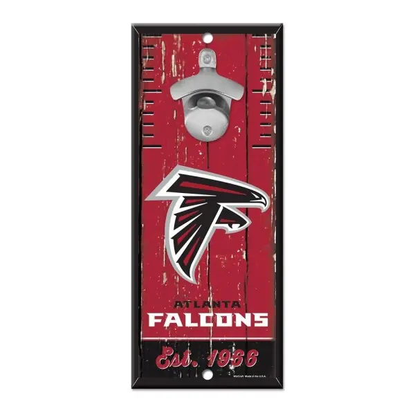 Atlanta Falcons Flaschenöffner Schild
