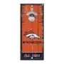 Abridor de Botellas con Letrero de Denver Broncos 5" x 11"