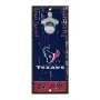 Houston Texans Flaschenöffner-Schild 5" x 11"