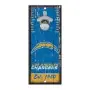 Los Angeles Chargers flaskeåbner skilt 5" x 11"