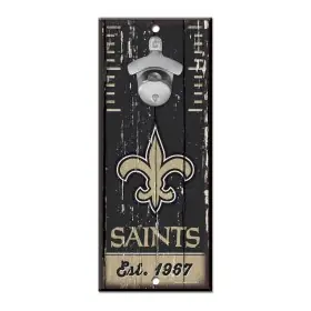 New Orleans Saints Flaschenöffner Schild 5" x 11"