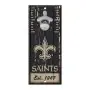 New Orleans Saints Flaschenöffner Schild 5" x 11"
