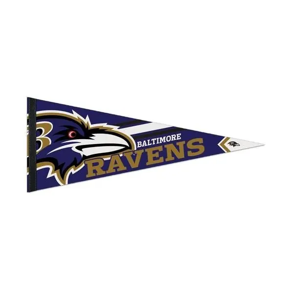Baltimore Ravens Premium-Roll- und Go-Wimpel 12" x 30"
