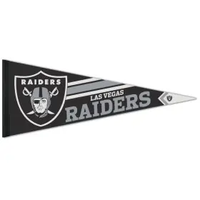 Fanion Premium Roll & Go des Las Vegas Raiders 12" x 30"