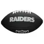 Pallone da Football Americano Mini con Logo della Squadra NFL - Las Vegas Raiders