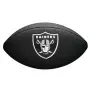 Pallone da Football Americano Mini con Logo della Squadra NFL - Las Vegas Raiders