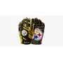 Wilson NFL Stretch Fit Jugend Receiver-Handschuhe - Pittsburgh Steelers