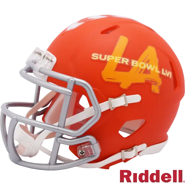 Riddell Super Bowl LVI Replica Mini Speed Hjelm