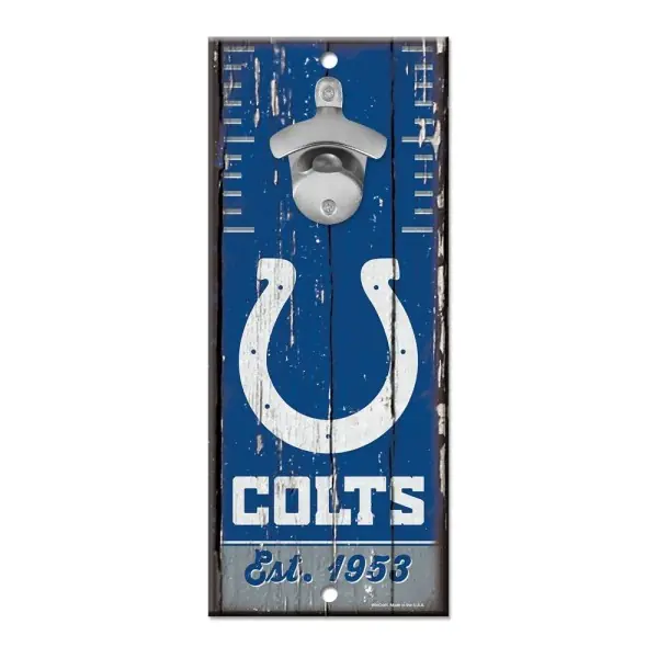 Ouvre-bouteille Indianapolis Colts 5" x 11"