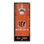 Letrero abrebotellas de Cincinnati Bengals 5" x 11"