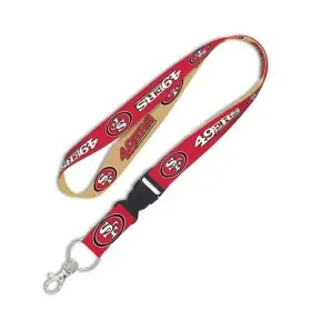 San Francisco 49ers (2020) 1" Tour de Cou avec Boucle Détachable