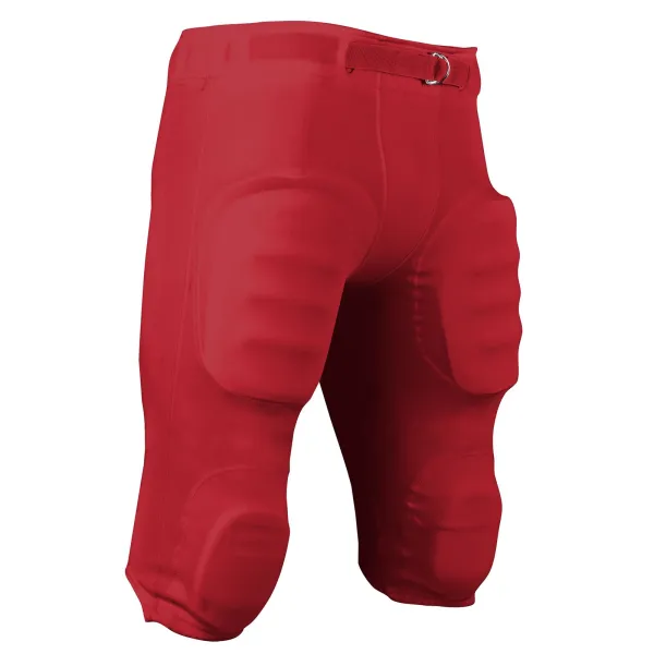 Pantaloni da football americano Touchback rossi
