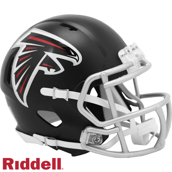 Mini casco Speed de los Atlanta Falcons