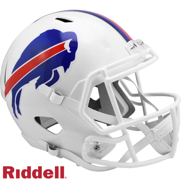 Buffalo Bills volle Größe Riddell Geschwindigkeit Replik Helm