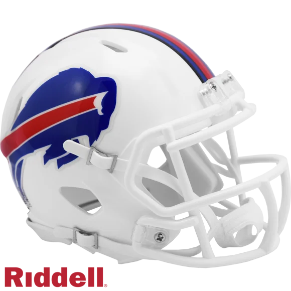 Réplica del mini casco Speed de los Buffalo Bills