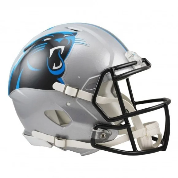 Carolina Panthers Full-Size Riddell Revolution Geschwindigkeit authentische Helm
