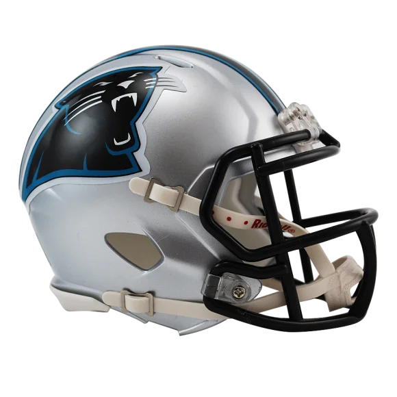 Réplica del Mini Casco Speed de los Carolina Panthers