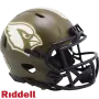 Casco Miniatura Riddell Salute To Service de los Arizona Cardinals