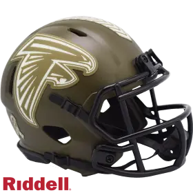 Casco Miniatura Riddell Saludo al Servicio de los Atlanta Falcons