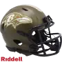 Baltimore Ravens Riddell Salute To Service Speed Mini Hjelm
