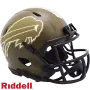Casco en Miniatura de Velocidad Edición Saludo al Servicio Riddell de los Buffalo Bills