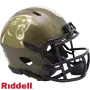 Casco Miniatura Riddell Salute To Service de los Carolina Panthers