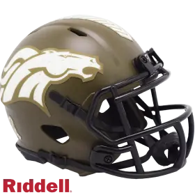 Casco Miniatura Denver Broncos Riddell Salute To Service