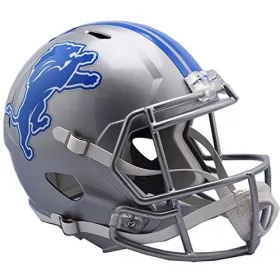 Detroit Lions volle Größe Riddell Geschwindigkeit Replik Helm
