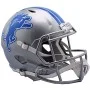 Detroit Lions Riddell Speed Replica-hjelm i fuld størrelse