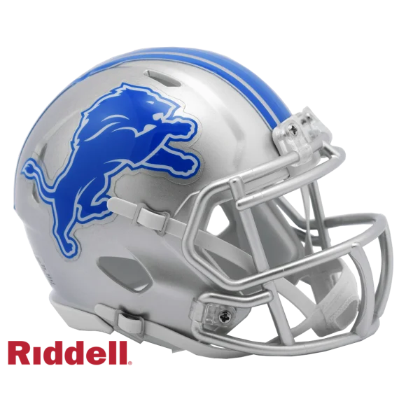 Casco Réplica Mini de Velocidad de los Detroit Lions