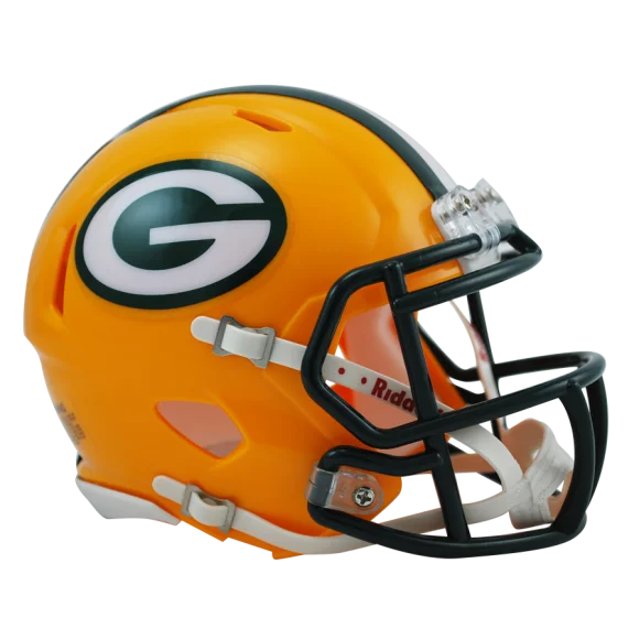Réplica del Mini Casco Speed de los Green Bay Packers