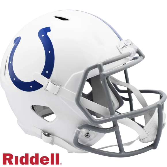 Casco Riddell Speed Replica tamaño real Indianapolis Colts