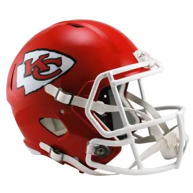 Casco réplica Riddell Speed de tamaño real de los Kansas City Chiefs