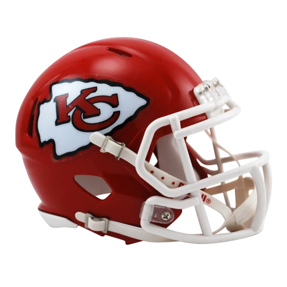 Réplica del mini casco Speed de los Kansas City Chiefs