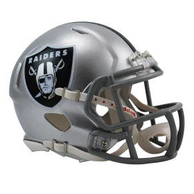 Casco Réplica Mini Speed de los Las Vegas Raiders