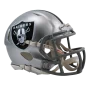 Casco Réplica Mini Speed de los Las Vegas Raiders