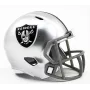 Casco de bolsillo Speed de la NFL de los Las Vegas Raiders de Riddell
