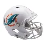 Miami Dolphins Riddell Speed Replica-hjälm i full storlek