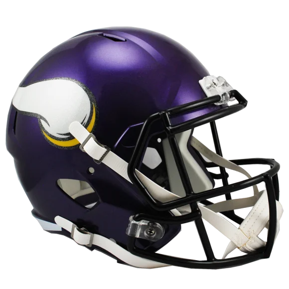 Minnesota Vikings volle Größe Riddell Geschwindigkeit Replik Helm