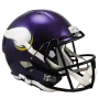 Casco Riddell Speed Replica tamaño real Minnesota Vikings