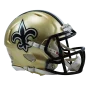 Réplica del Mini Casco Speed de los New Orleans Saints