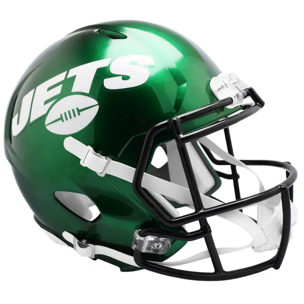 New York Jets Riddell Revolution Speed Authentic-hjälm i full storlek