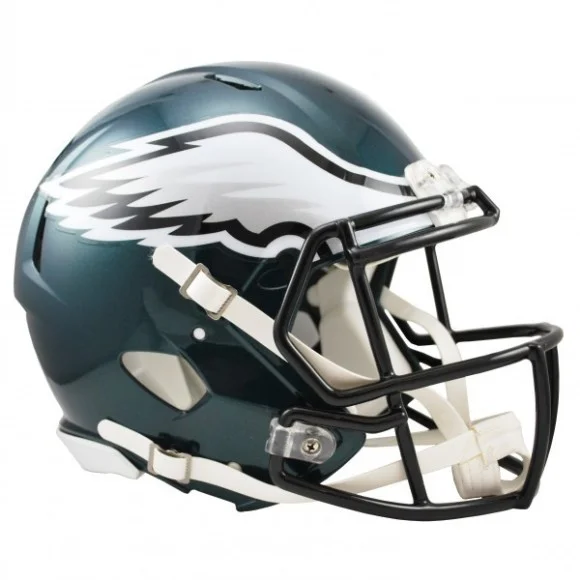 Philadelphia Eagles Riddell Revolution Speed Authentic-hjälm i full storlek