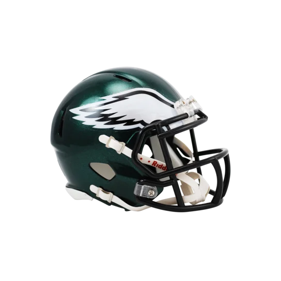 Réplica del mini casco Speed de los Philadelphia Eagles