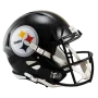 Casco Riddell Speed Replica Pittsburgh Steelers de tamaño real