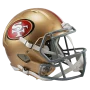 San Francisco 49ers Full Size Riddell Speed Replica Helmet